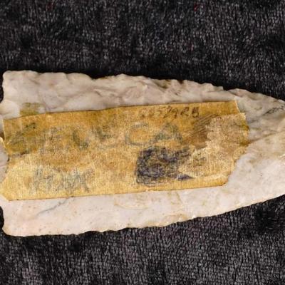 Prehistoric Adena Stemmed Chert Projectile Point, 3", c. 800–300 BCE