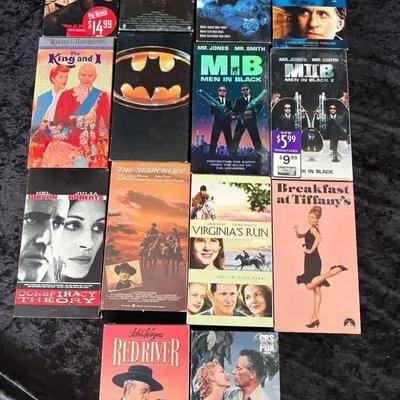 DVD Movie Lot – Robin Hood, Men in Black, Batman, Breakfast at Tiffany’s & More
