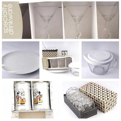 Anchor Hocking EAPC Glass Coasters & Disney Chef Mickey Salt & Pepper Set + More