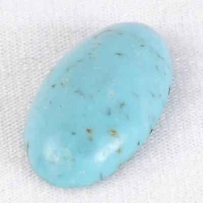 Natural Oval Blue Turquoise Cabochon  ~7.2ct Loose Gemstone