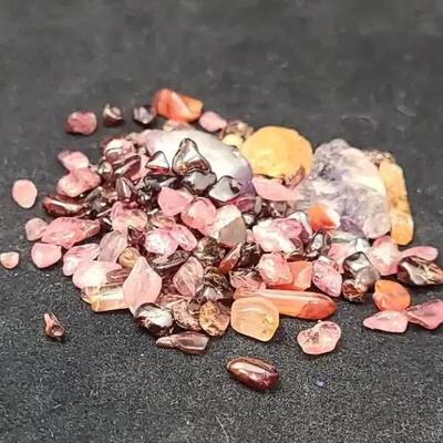 Mixed Natural Gemstone Lot - Amethyst, Garnet & Pink Quartz - 25.5g