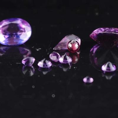 Loose Natural Gemstone Lot – Purple Amethyst Gemstones – Mixed Cuts & Sizes, ~11.0 ctw (est.)
