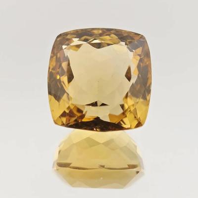 21.2ct Natural Unheated Citrine 