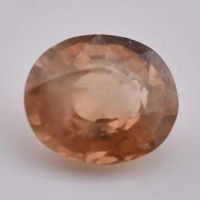 1.1 Carat Natural Oval Yellow Zircon - SI