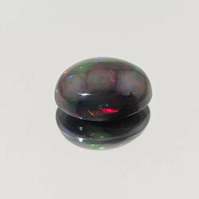 3.5ct Natural Black Opal Hot Rainbow Luster