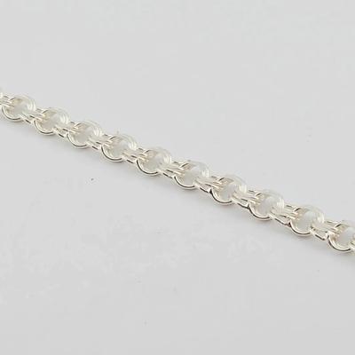 Italian Sterling Silver Charm Link Bracelet 