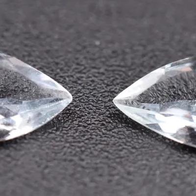 0.8 TCW Natural Aquamarine Pair