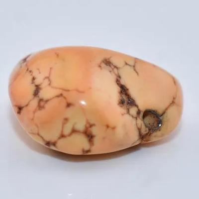 15.9 Carat Natural Yellow Howlite