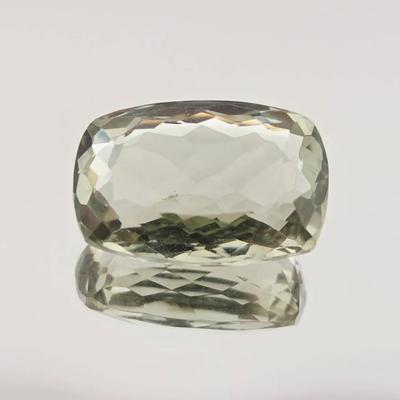 14.7ct Natural Heated Antique Cut Green Amethyst 