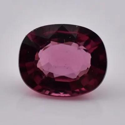 0.8 Carat Natural Oval Malaya Garnet - VS