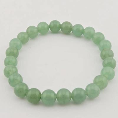 Jade Bead Stretch Bracelet 