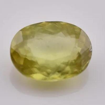 1.0 Carat Oval Green Sphere - SI1