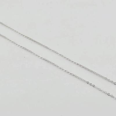 Sterling Silver Fine Link Necklace 
