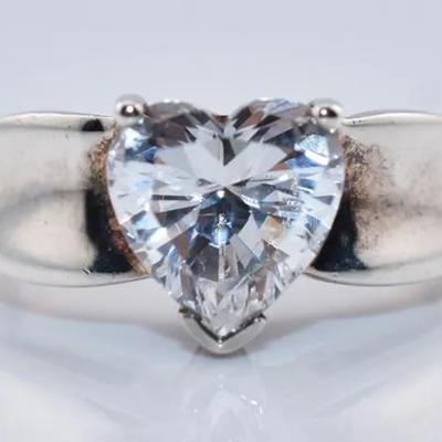 Sterling Silver Heart Ring