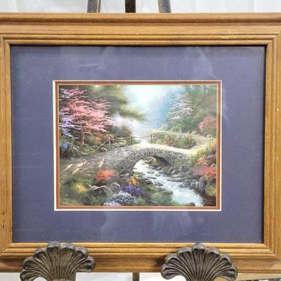 Sale Photo Thumbnail #80: "Bridge Of Faith" Thomas Kinkade