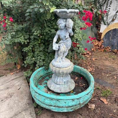 Ask to see the fountain if interested as it's located on part of the grounds that will not be open.