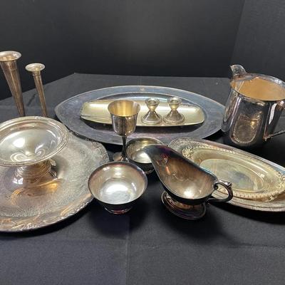 Collection Of Miscellaneous Silverplate 