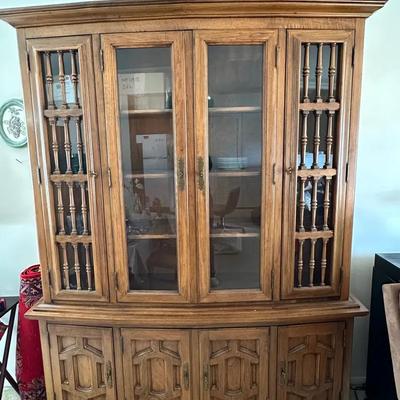Beautiful Wooden China Cabinet 