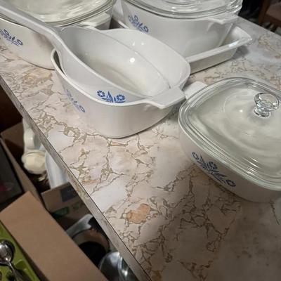 Corningware Blue Cornflower Collection