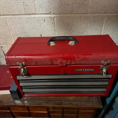 Craftsman Tool Box And Tools