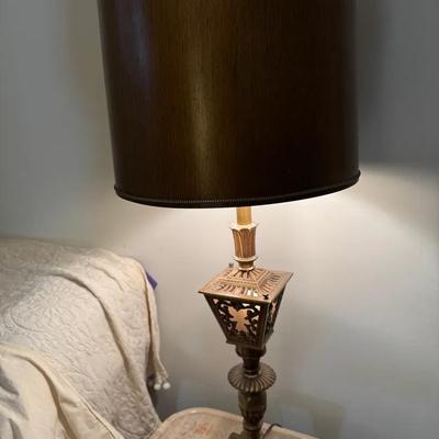 Tall Metal Lamp