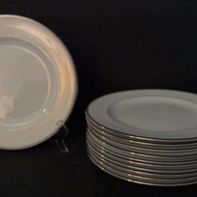 Syracuse China 10” Plates (set of 11)