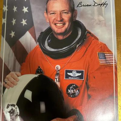 Signed Photo Of Astronaut Brian Duffy