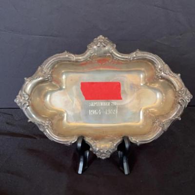 Reed & Barton Sterling X503 Anniversary Tray 