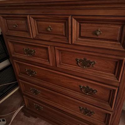 Wood Tall Chest