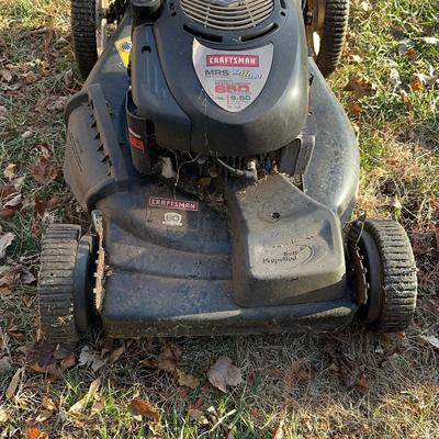 Black Craftsman Mower