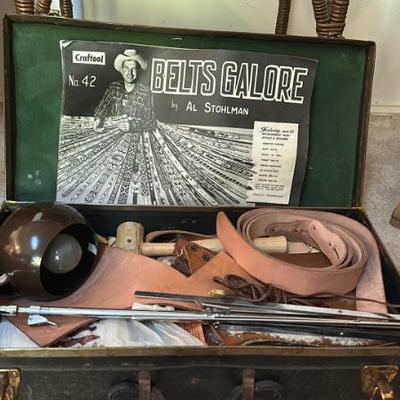 Vintage belt collection 