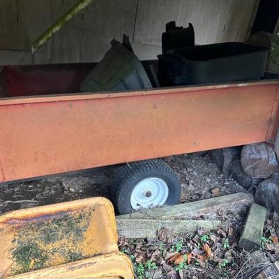 Lawn mower trailer