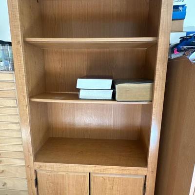 Bookshelf with cabinet
