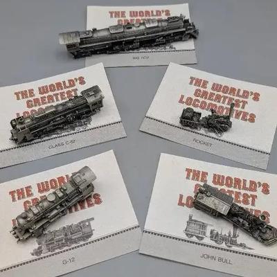 Pewter Train Collection