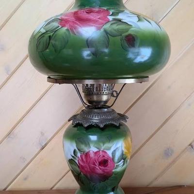 Gone With the Wind Electric Hurricane Lamp