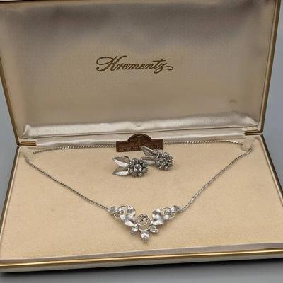 Krementz Rhinestone Set