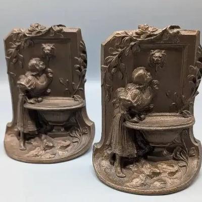 Cast Iron Book Ends