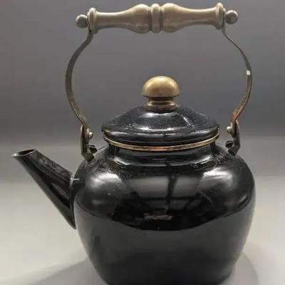 Enamelware Teapot