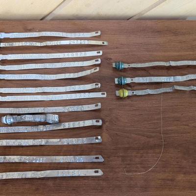 1930's to 1960's WI Deer Hunting Leg Tags