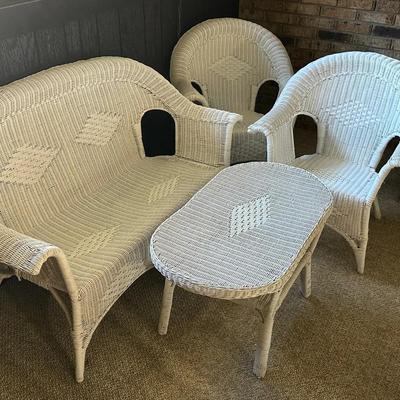 Wicker Furniture Set