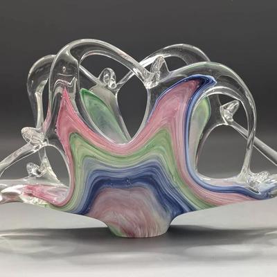 Murano Art Glass Napkin Holder