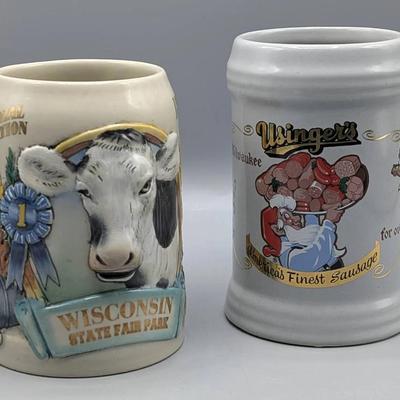 Wisconsin State Fair and Usinger's Steins