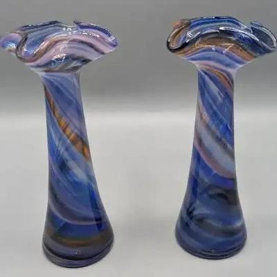 Art Glass Bud Vases
