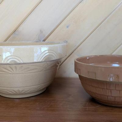 McCoy and Robinson Ransbottom Stoneware Bowls