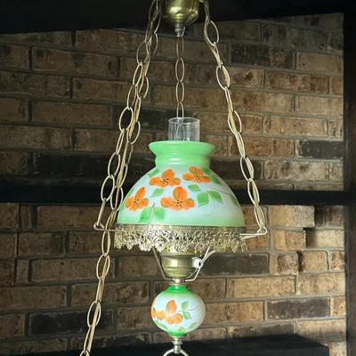 Hanging Hurricane Lamp