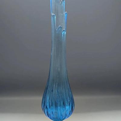 Large LE Smith Swung Glass Vase
