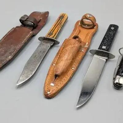 Utica Kutmaster and Imperial Hunting Knives