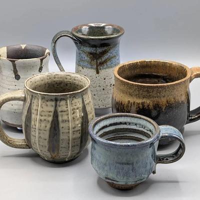 Artful Pottery Mugs