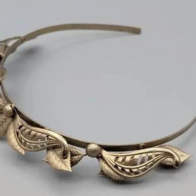 Mid Century Grecian Goddess Hair Band
