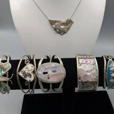 Southwest Inlaid Bracelets